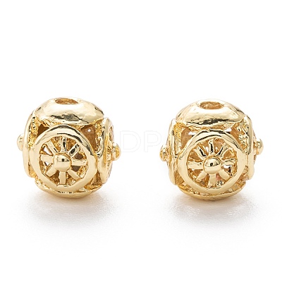 Alloy Hollow Beads X1-PALLOY-P238-17G-RS-1
