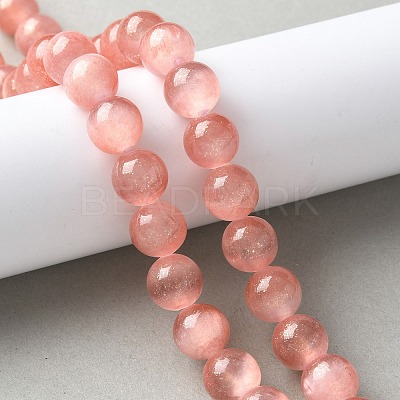 Natural Selenite Beads Strands G-C142-01A-12-1