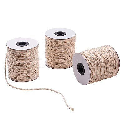 Round Cotton Twist Threads Cords OCOR-L006-D-15-1