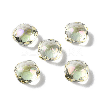 Transparent Glass Rhinestone Cabochons RGLA-B003-07A-1