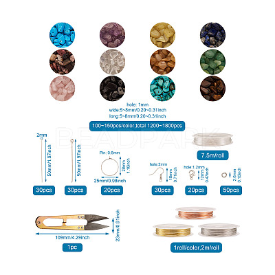 DIY Earring Making Kits DIY-BT0001-18-1