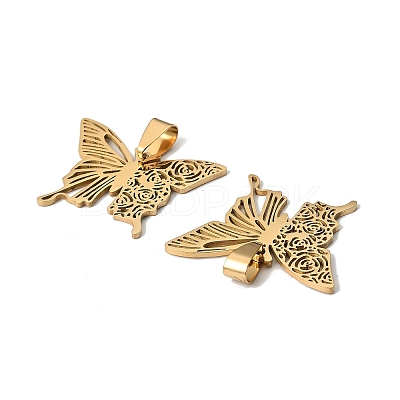 201 Stainless Steel Pendants STAS-K310-07G-1