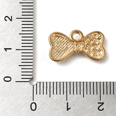 Alloy Enamel Rhinestone Glass Pendants X1-ENAM-U003-02G-12-1