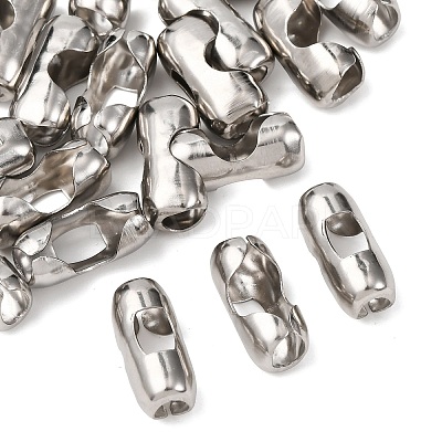 Tarnish Resistant Stainless Steel Ball Chain Connectors LS-STAS-L018B-P-1