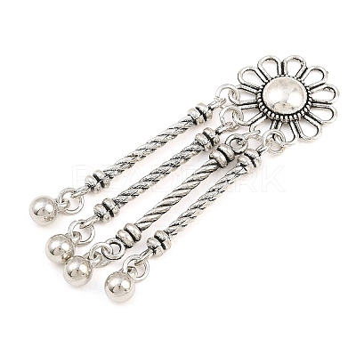 Tibetan Style Alloy Big Pendants AL-CBAAECB-02AS-H-1