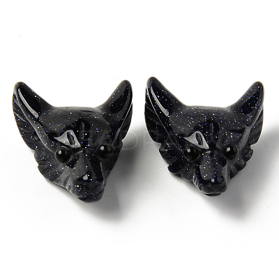 Synthetic Blue Goldstone Pendants G-R478-06A-08-1