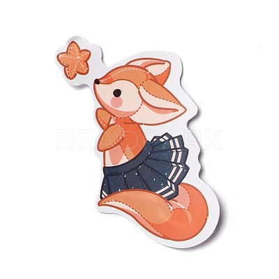 Fox Paper Stickers Set DIY-M031-41-1