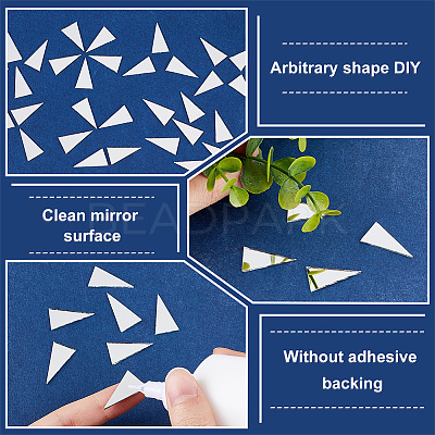 150Pcs Glass Mosaic Pieces DIY-OC0012-33E-1
