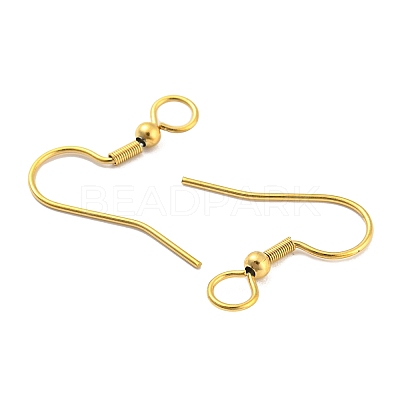 304 Stainless Steel Earring Hooks X-STAS-B047-30G-1