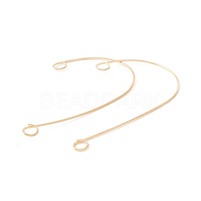 Ion Plating(IP) 316 Stainless Steel Ear Cuff Findings STAS-H148-02G-1