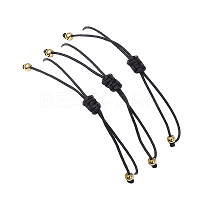 3Pcs 3 Styles Gemstone Braided Bead Bracelets BJEW-JB11146-06-1