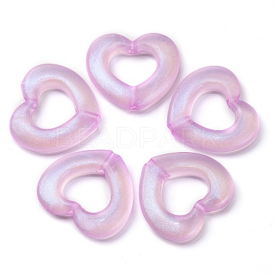 Luminous Transparent Acrylic Beads MACR-D024-19E-1