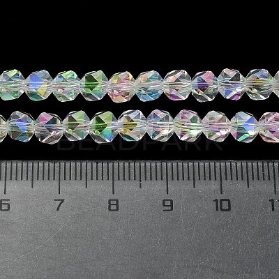 Electroplate Glass Beads X-EGLA-L018-B-AB04-1