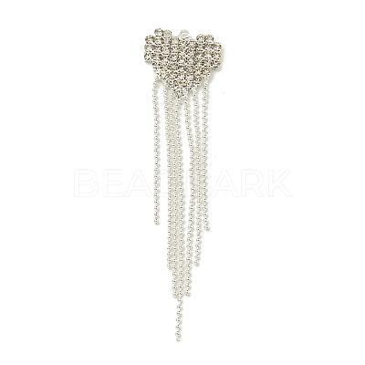Brass Rhinestone Pendants KK-I715-15S-02-1