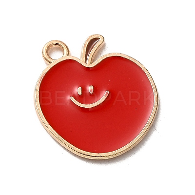 Alloy Enamel Pendants ENAM-E064-25KCG-02-1