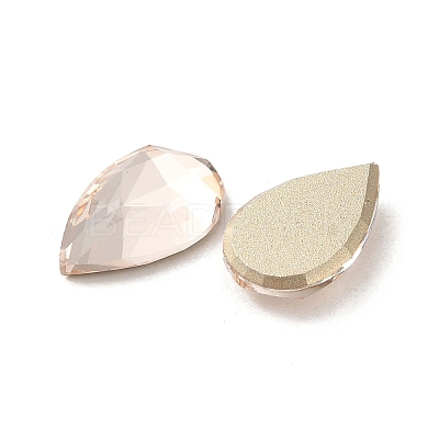 Glass Rhinestone Cabochons RGLA-P037-15A-D261-1