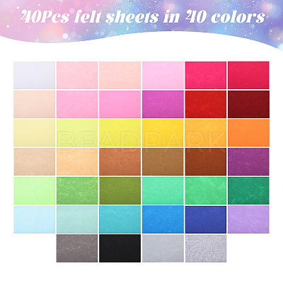 Rectangle Polyester Fabric Sheets DIY-WH0430-934-1