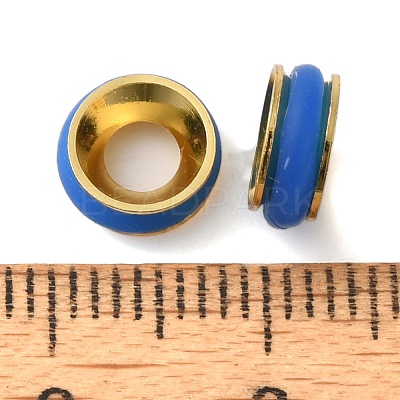 Rack Plating Brass Beads KK-P276-30G-04-1