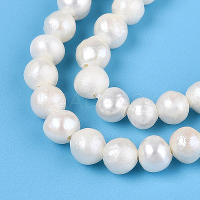 Natural Cultured Freshwater Pearl Beads Strands PEAR-N013-04F-1
