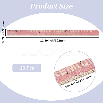 Wood Tufting Frame Tack Strip AJEW-GF0014-64A-1
