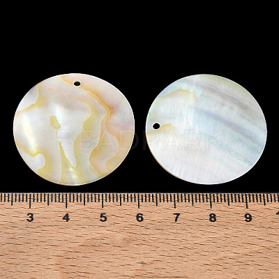 Natural Shell Pendants SH-CBACA76-05B-1