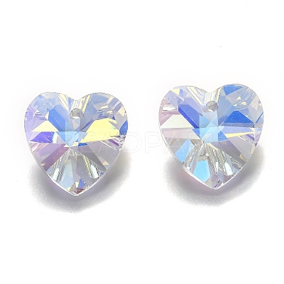 Romantic Valentines Ideas Glass Charms LS-X-G030V10mm-42-1