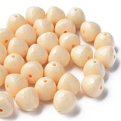 Opaque Acrylic Beads MACR-S373-10A-A15-1