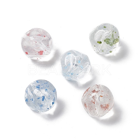 Transparent Acrylic Beads OACR-H019-18-1