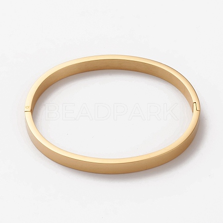 304 Stainless Steel Bangles STAS-I169-03A-G-1