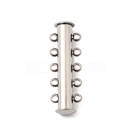 304 Stainless Steel Slide Lock Clasps STAS-F350-05D-P-1