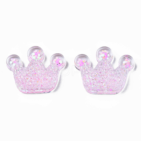 Transparent Resin Cabochons LS-CRES-N034-16A-1