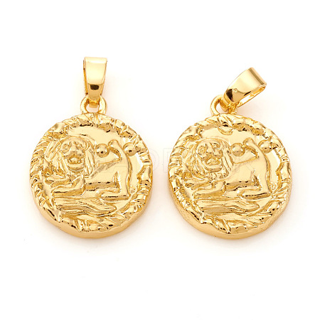 Brass Pendants KK-I672-33E-1