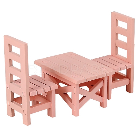 Wood Table & Chair Model MIMO-PW0003-008-1