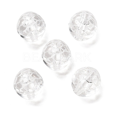 Transparent Acrylic Beads OACR-G037-01E-1