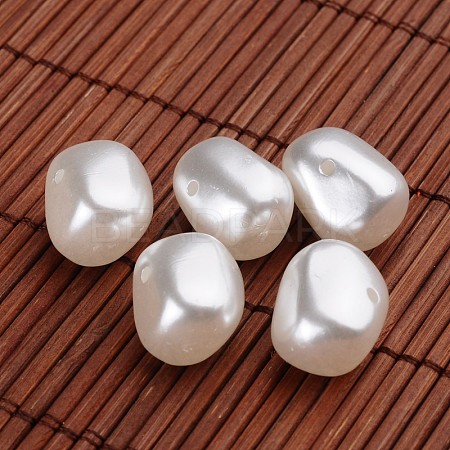 Acrylic Imitation Pearl Beads OACR-O002-7262-1