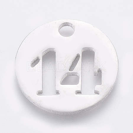 Non-Tarnish 304 Stainless Steel Pendants LS-STAS-F233-14-P-1