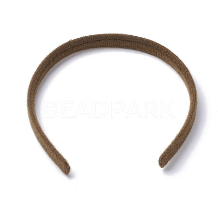 Hair Accessories Plain Plastic Hair Band Findings OHAR-S195-04A-1