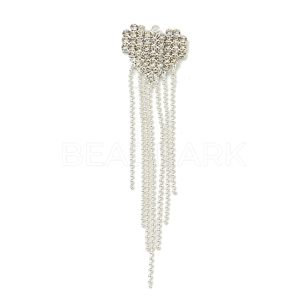 Brass Rhinestone Pendants KK-I715-15S-02-1