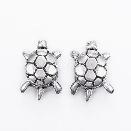 304 Stainless Steel European Beads STAS-H371-14AS-1