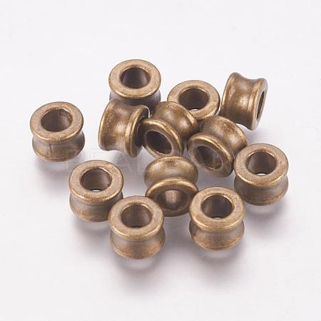 Tibetan Style Alloy European Beads K0PCJ071-1