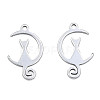 Non-Tarnish 201 Stainless Steel Pendants STAS-N098-081P-1