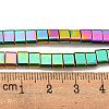 Electroplated Non-magnetic Synthetic Hematite Beads Strands G-C106-B02-10B-4