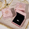 Velvet Jewelry Couple Rings Gift Boxes PW-WGBFC00-01-1