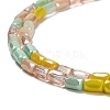 Electroplate Glass Beads Strands EGLA-D030-08H-3