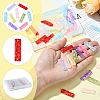 50Pcs Baking Paint Glass Pendants GLAA-FS0001-91-2