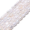 Natural Cultured Freshwater Pearl Beads Strands PEAR-N014-03F-01-2