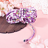 5M Ethnic Floral Printed Polyester Cords OCOR-TA0003-94A-5