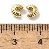Brass Crimp Beads Covers FIND-Z039-13B-G-3