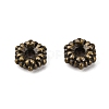 Tibetan Style Alloy Spacer Beads X-TIBEB-S039-019AB-NR-3