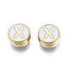 Alloy Enamel Beads ENAM-N052-006-01X-RS-2